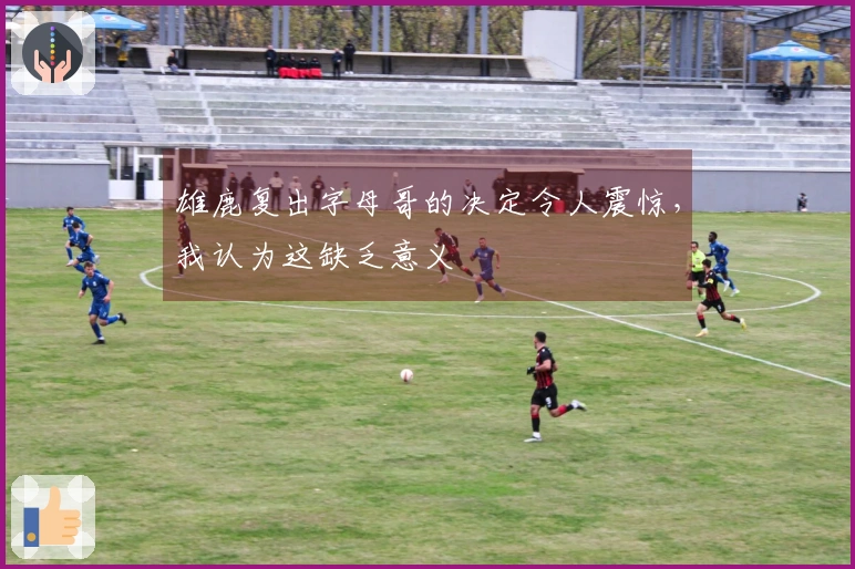 雄鹿复出字母哥的决定令人震惊，我认为这缺乏意义